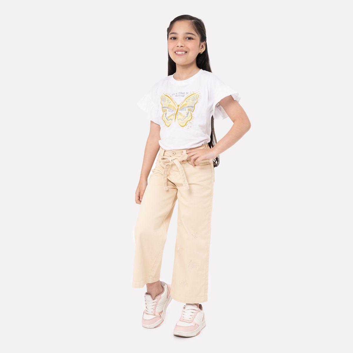 PIONIER - Pantalón Drill Stretch Niña Blankaa Pionier