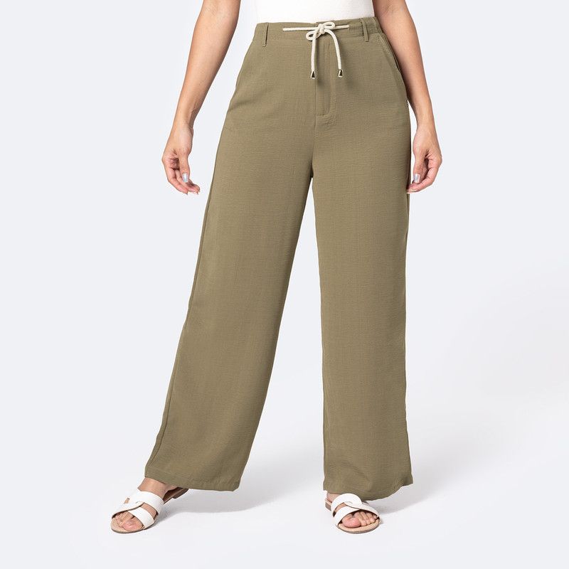 PIONIER - Pantalón Lino Mujer Dilnah Pionier