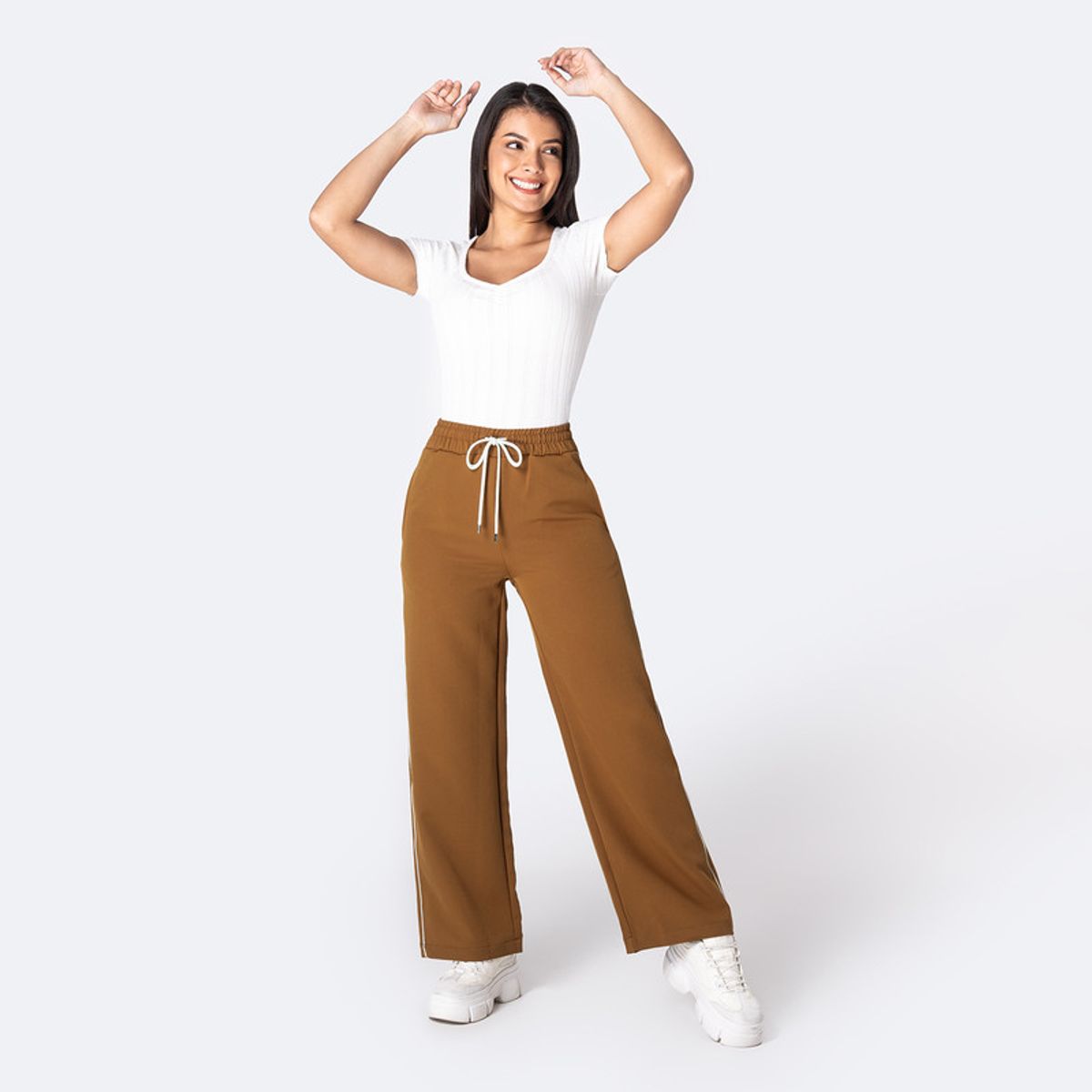 PIONIER - Pantalón Palazo Sastre Mujer Eloiz Pionier