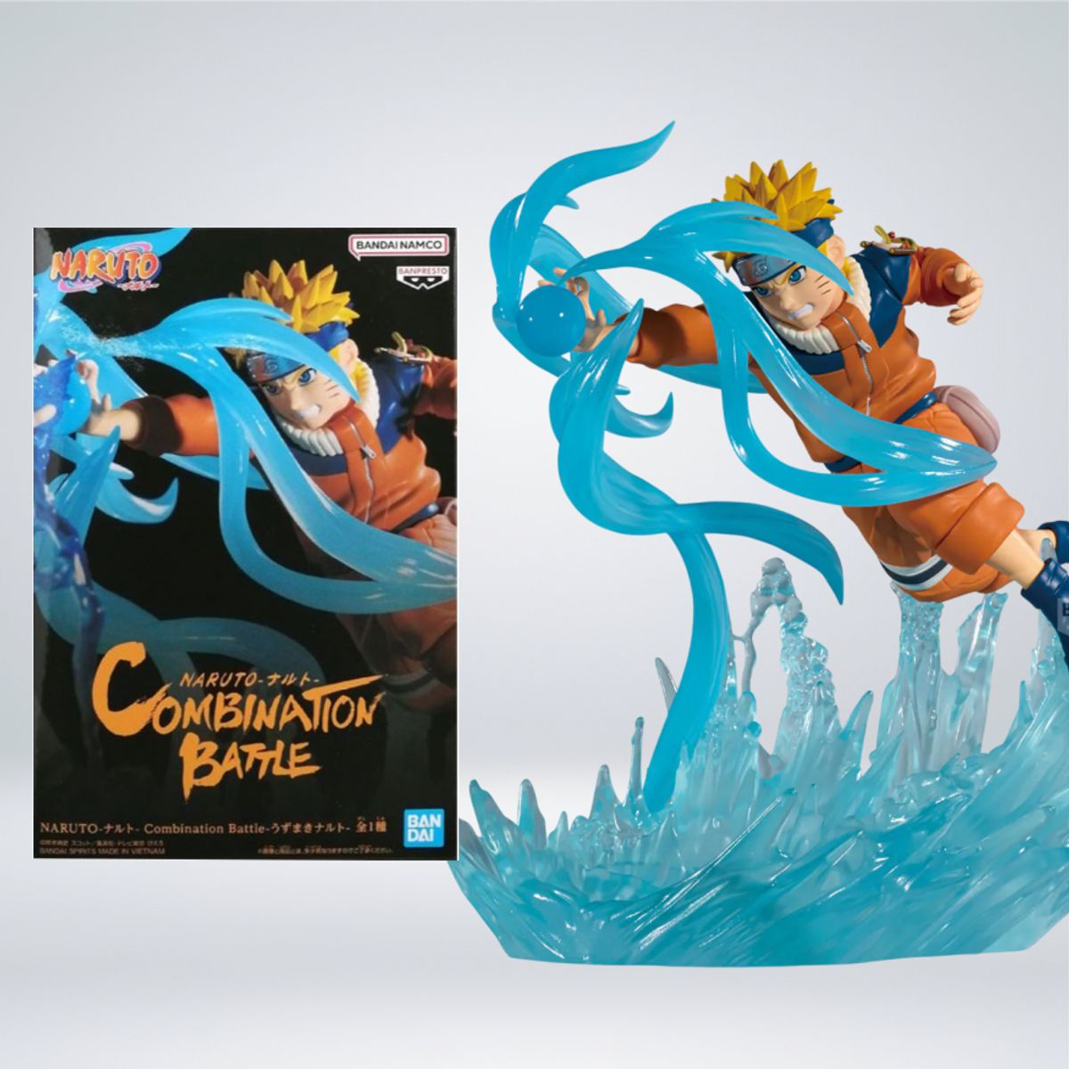 BANPRESTO - FIGURA NARUTO SHIPPUDEN COMBINACIÓN BATALLA - NARUTO UZUMAKI