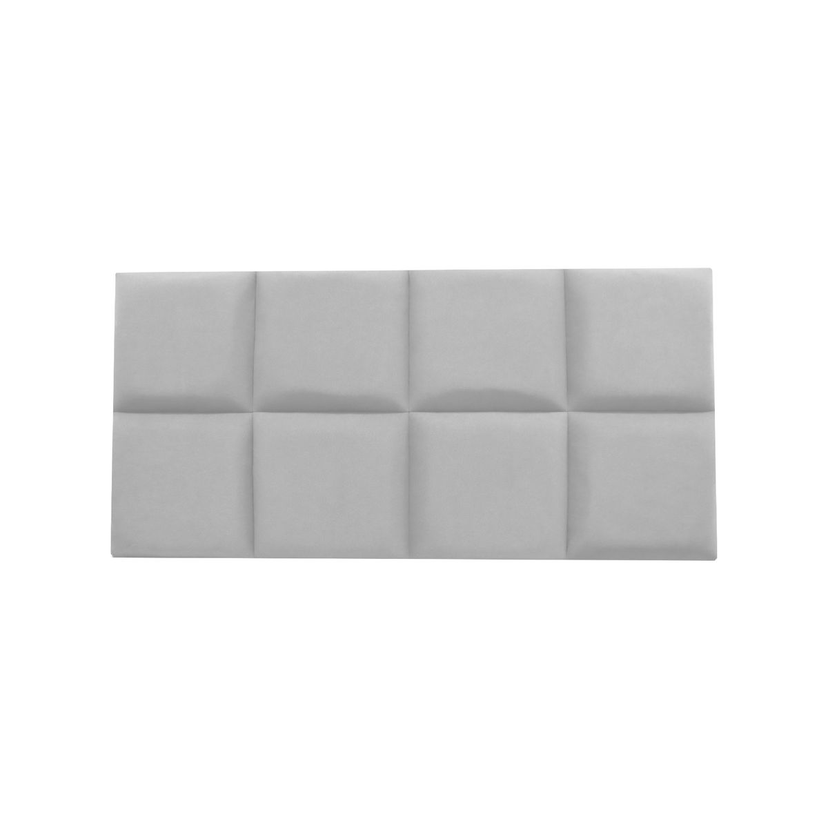 MUEBLES MACRUMO - Cama tapizada Serena + almohada - King Plz - Color Gris claro