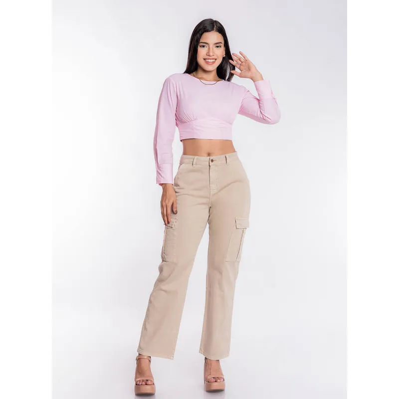 JAROLA - Pantalón Cargo Jarola Lina