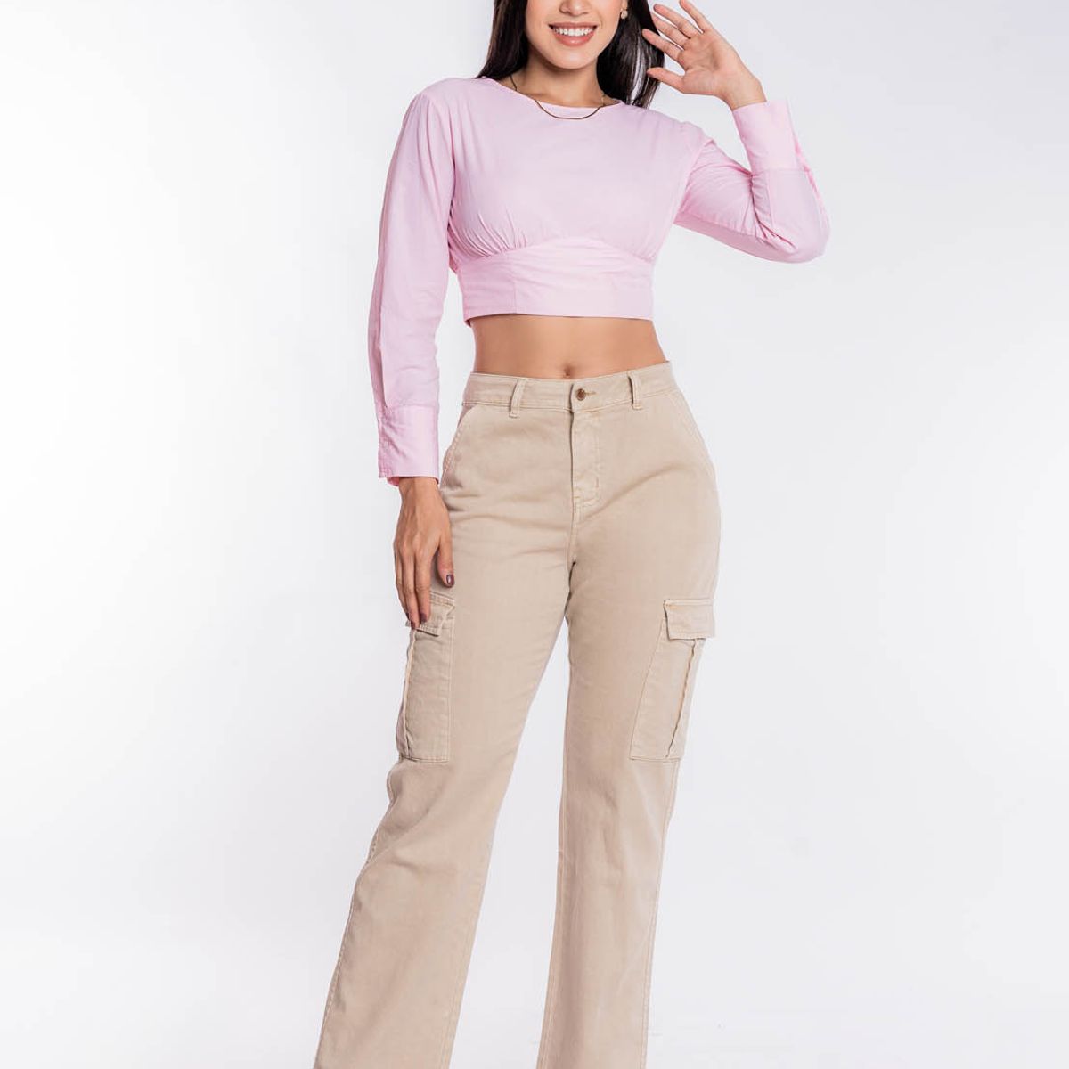 JAROLA - Pantalón Cargo Jarola Lina