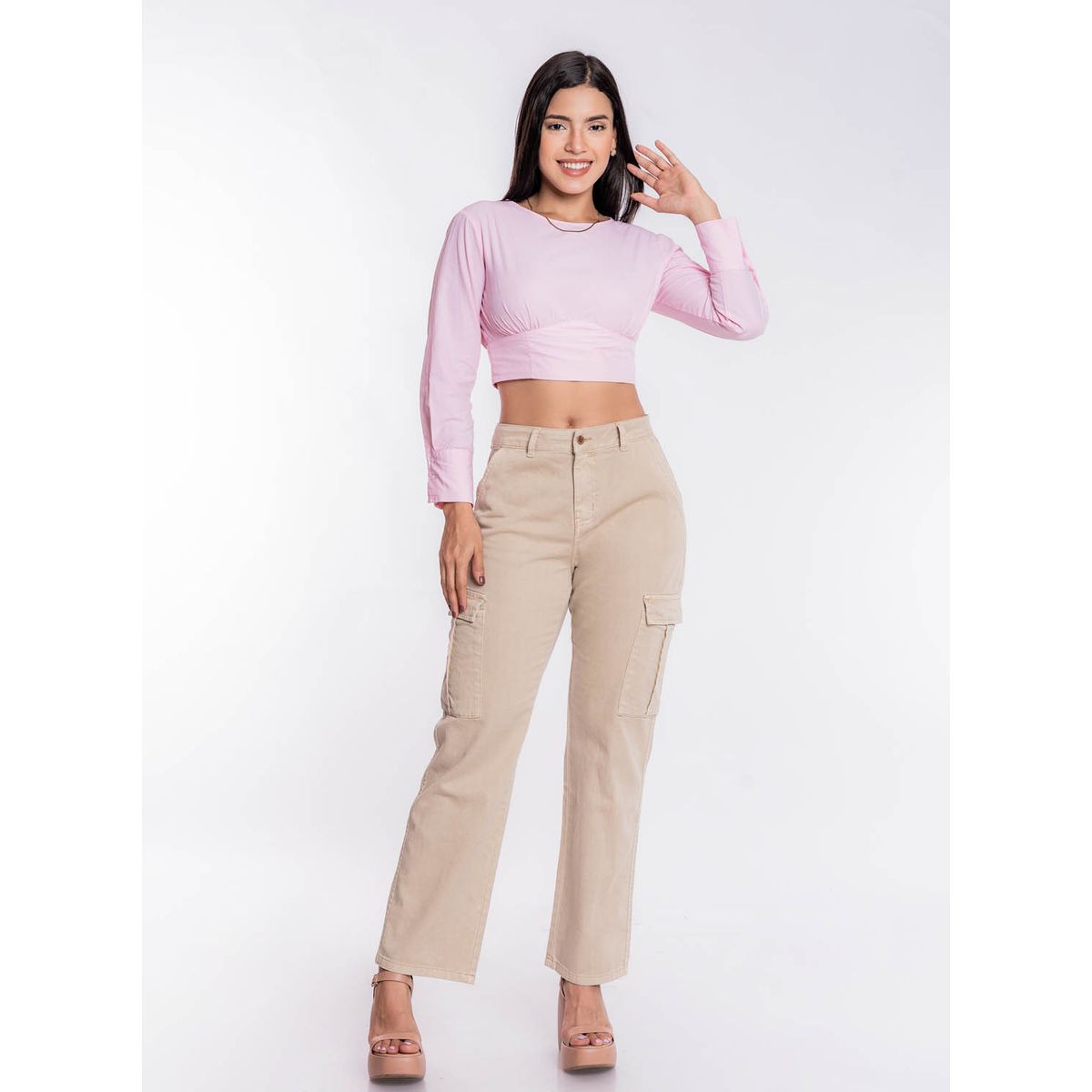 JAROLA - Pantalón Cargo Jarola Lina