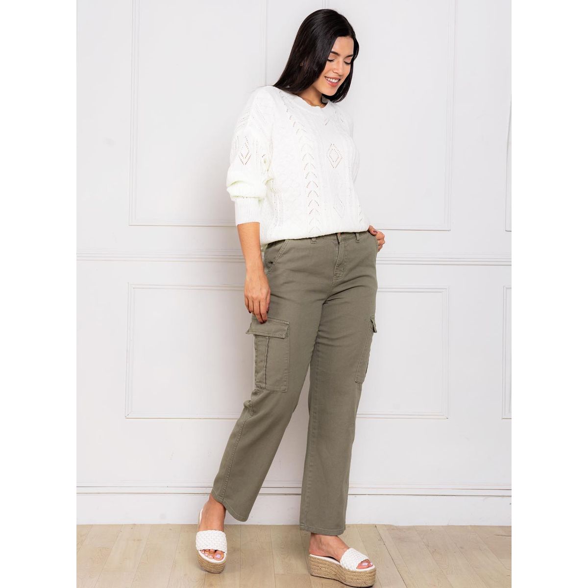 JAROLA - Pantalón Cargo Jarola Lina