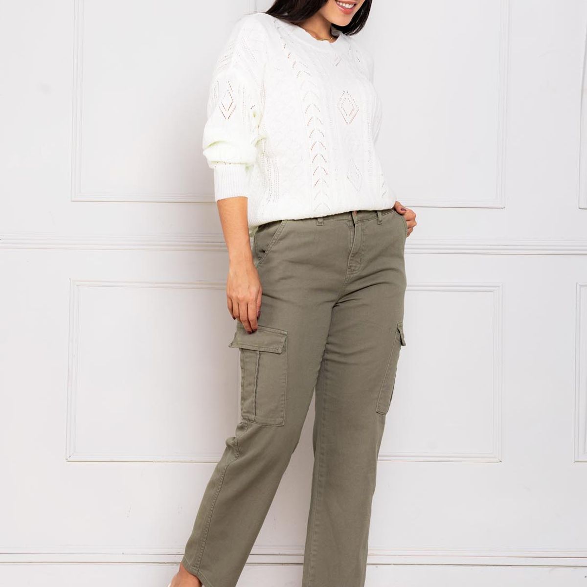 JAROLA - Pantalón Cargo Jarola Lina