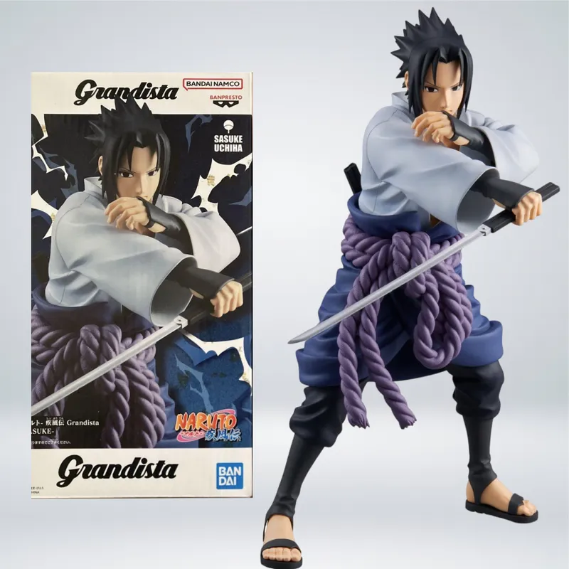 BANPRESTO - FIGURA GRANDISTA NARUTO SHIPPUDEN - UCHIHA SASUKE