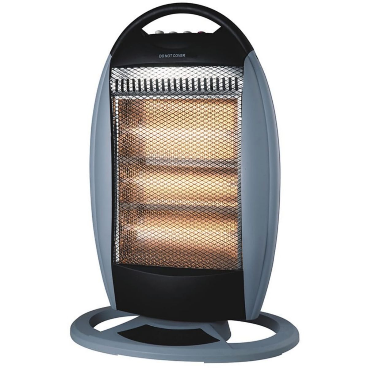 GENERICO - Calefactor Estufa 1200W Giratorio Con 3 FocosLIDER