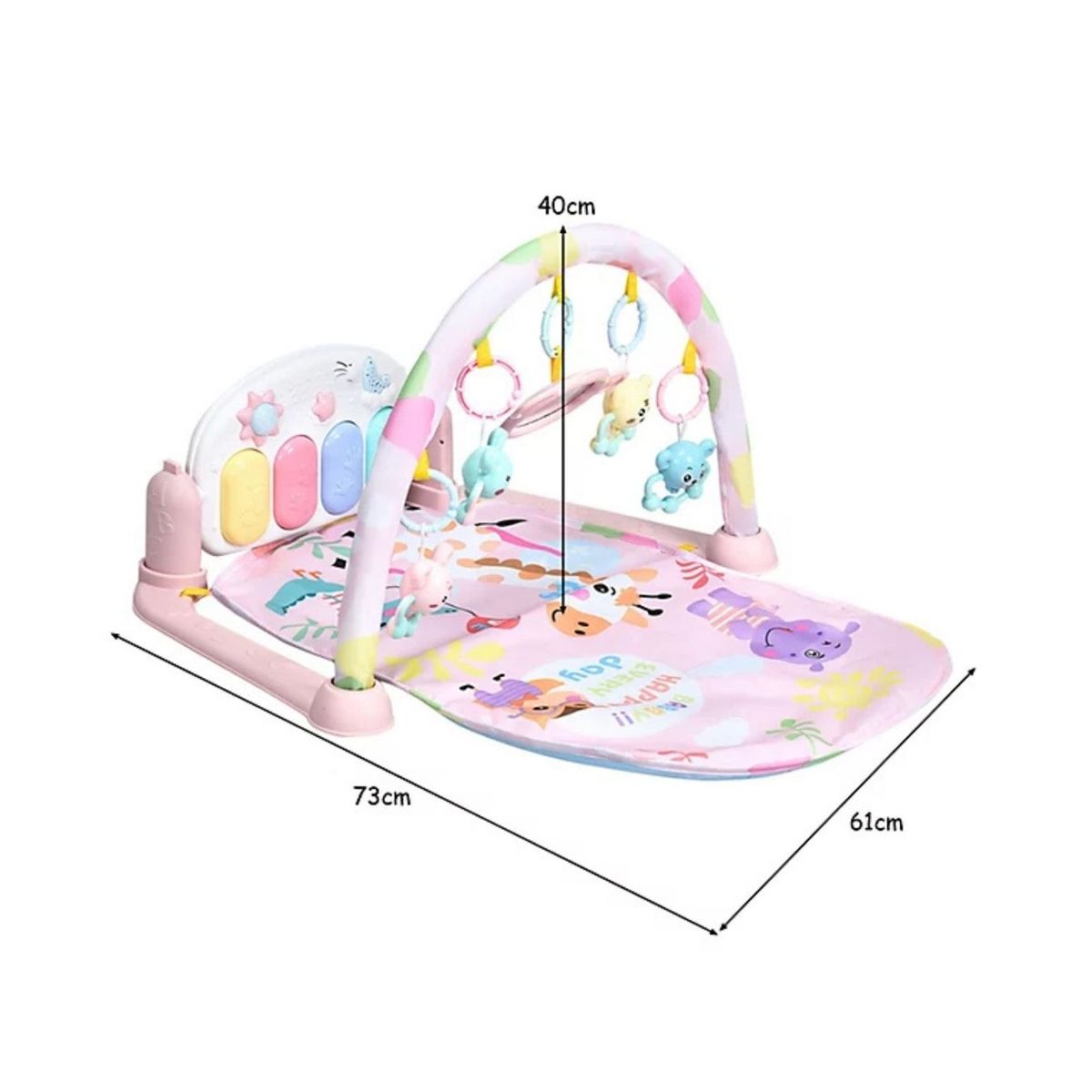 GENERICO - Gimnasio Interactivo Musical con Proyector y Bluetooth 6 en1