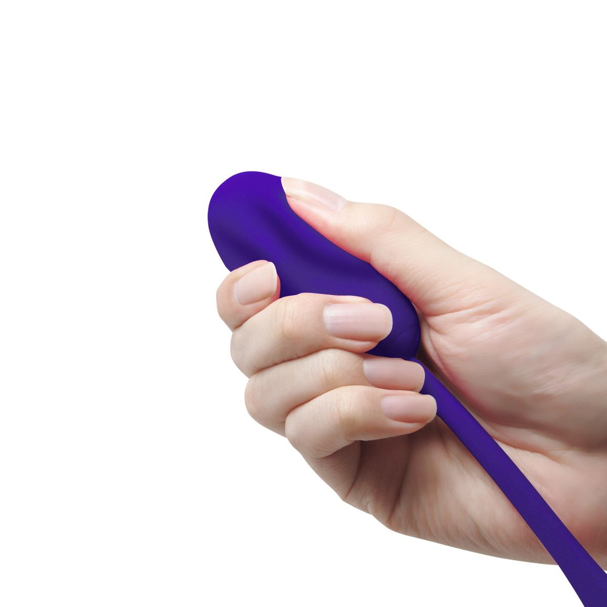 PRETTY LOVE - Huevo Vibrador Silicona Mujer Julius Super Suave Morado Carga USB