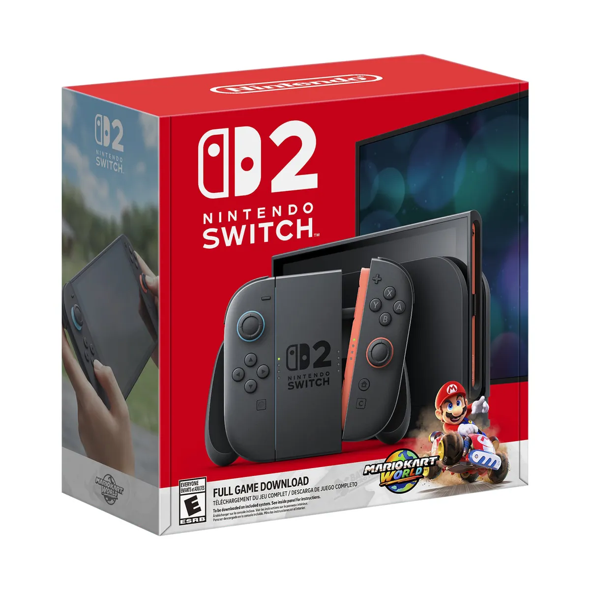 NINTENDO - CONSOLA NINTENDO SWITCH 2 + MARIO KART WORLD BUNDLE
