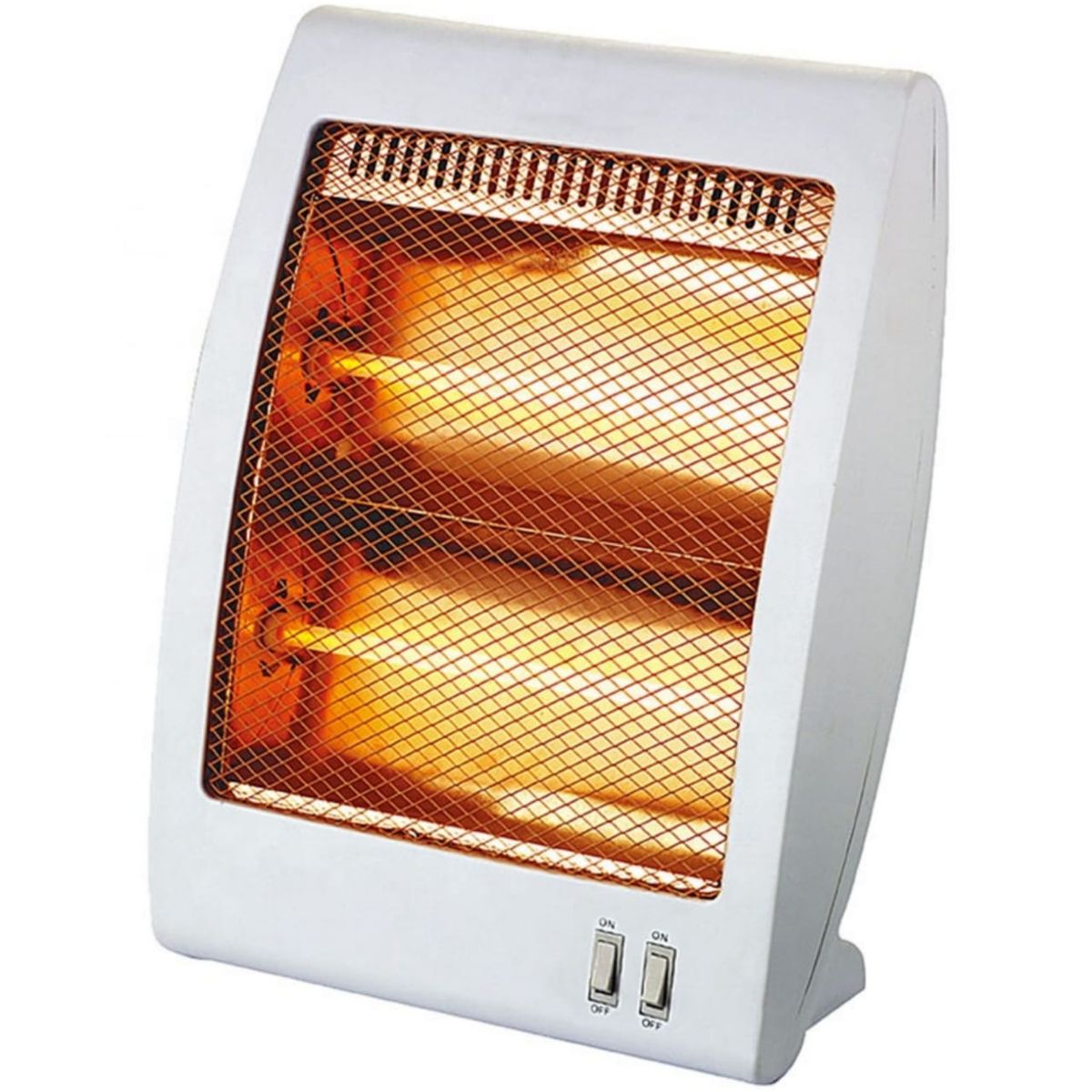 GENERICO - Calefactor ELECTRICA Estufa 800W Con 2 Focos QH-90A