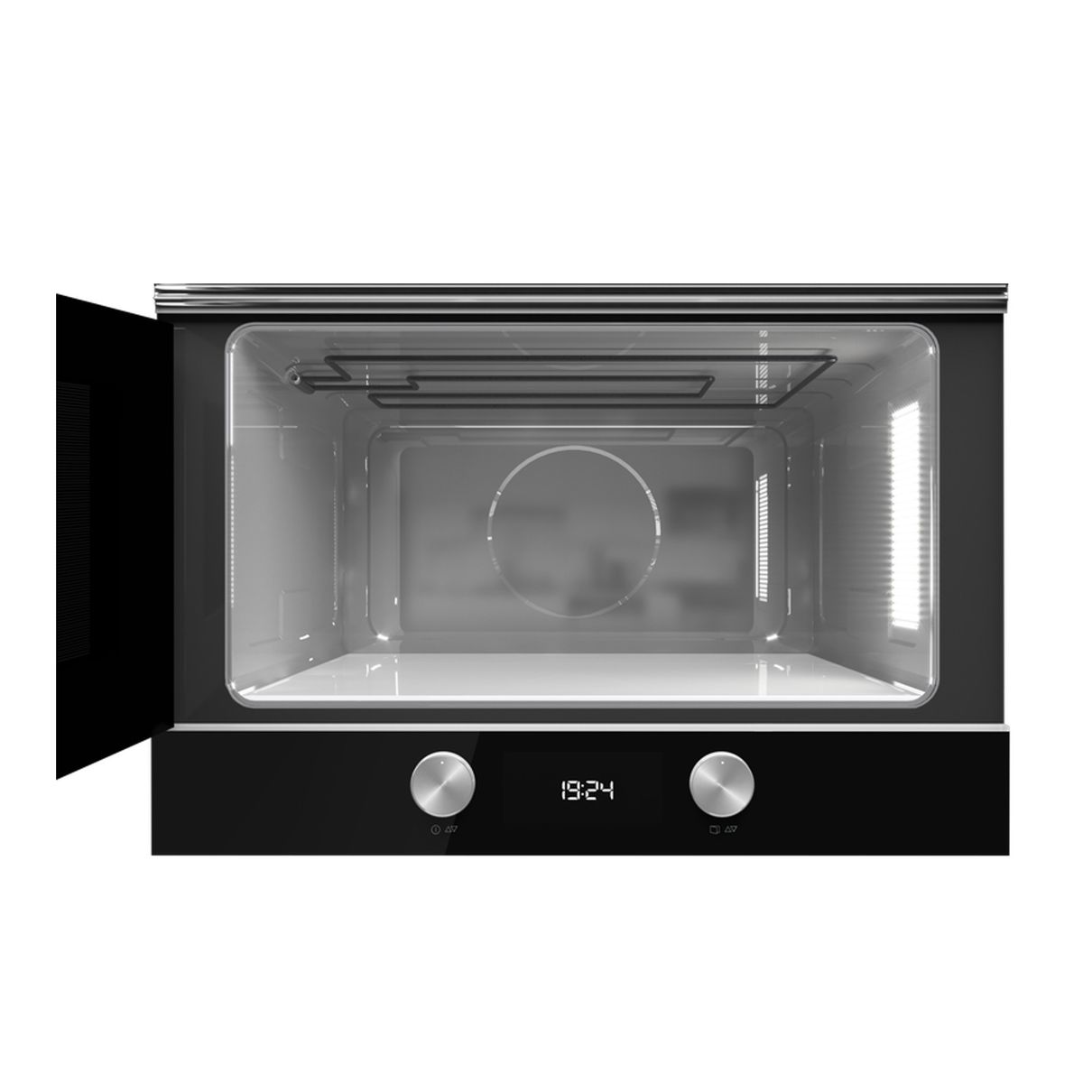 Teka - Horno Microondas Empotrable 22L 60cm ML 8220 BIS L BK TEKA