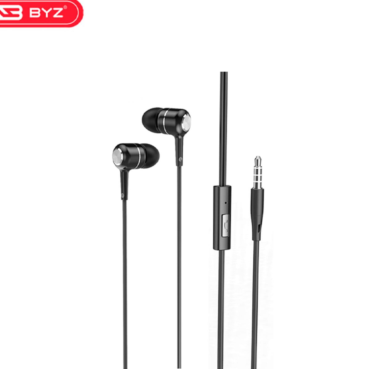 GENERICO - Audífonos BYZ SE519A con Micrófono Negro