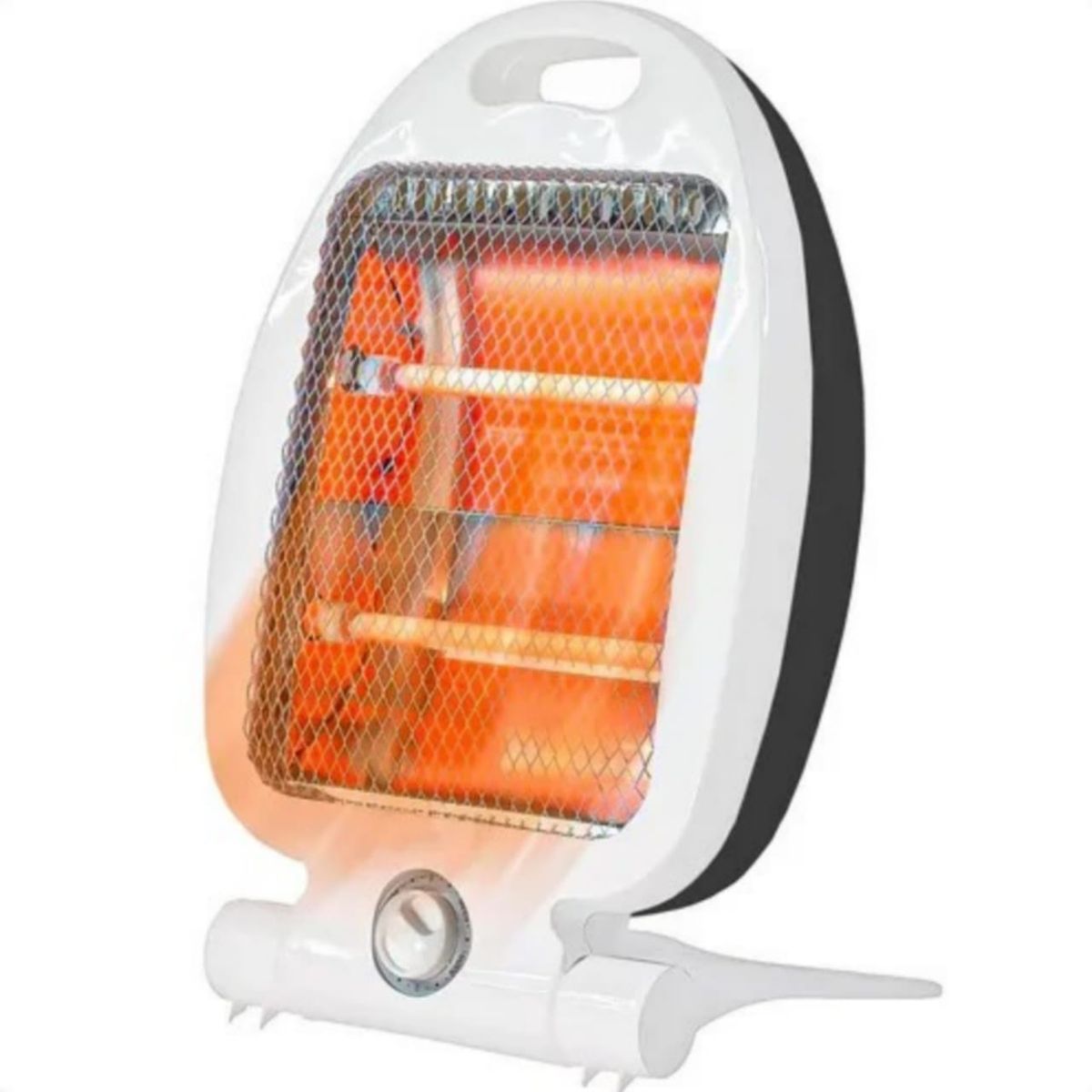 GENERICO - Calefactor ELECTRICA Estufa 800W Con 2 Focos QR-90D