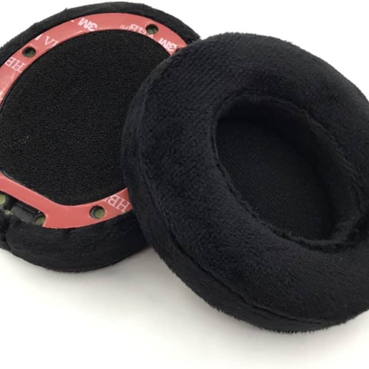 GENERICO - Almohadillas para audífonos Beats Studio 2.0 y 3.0 negro velvet