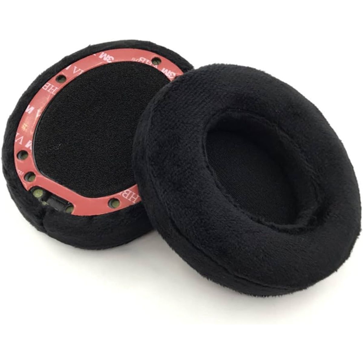 GENERICO - Almohadillas para audífonos Beats Studio 2.0 y 3.0 negro velvet