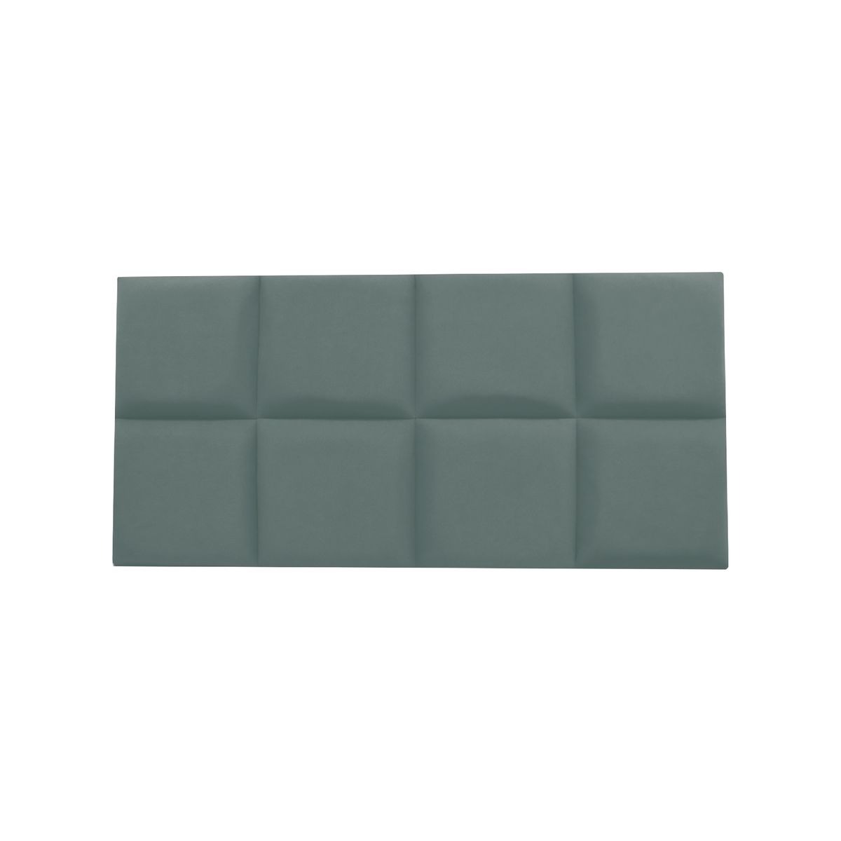 MUEBLES MACRUMO - Cama tapizada Serena + almohada - 2 Plz - Color gris oscuro