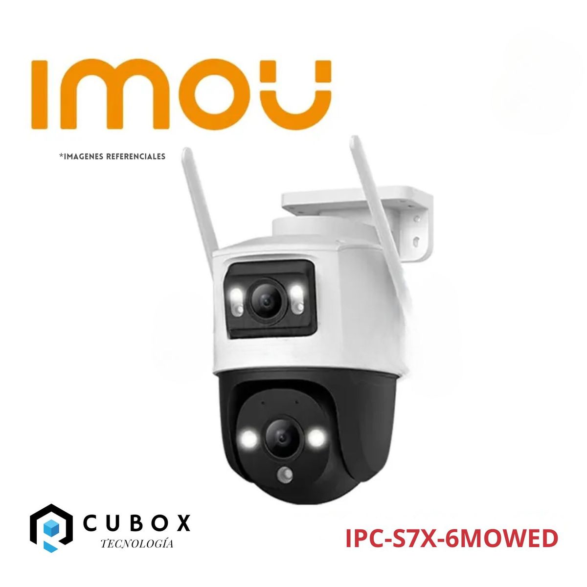 IMOU - IMOU Cruiser Dual 6MP WiFi lente Dual cámara PTZ para exteriores