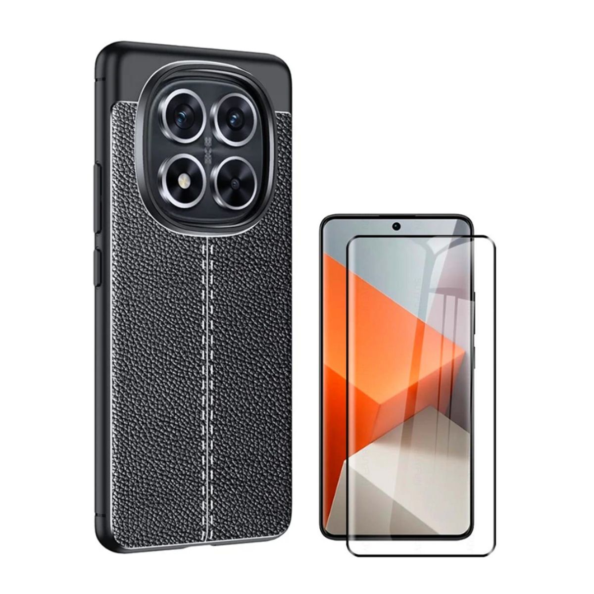 CARBONELL - CASE CARBONO AUTOFOCUS REDMI NOTE 14 PRO 5G Y VIDRIO