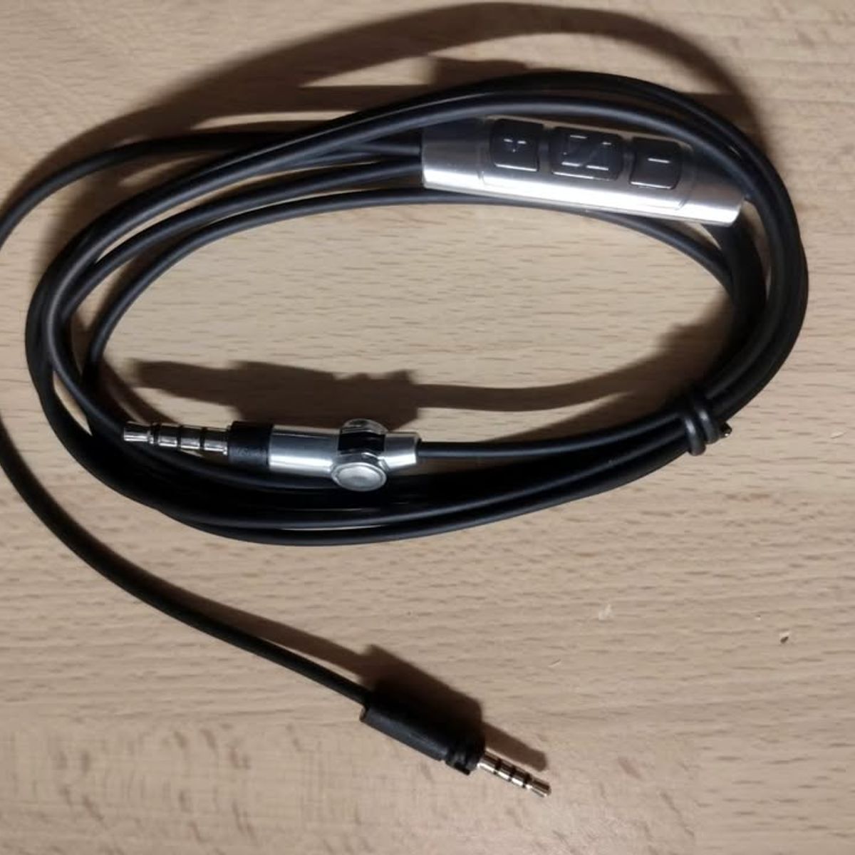 GENERICO - Cable aux para audífonos Sennheiser Momentum 4,0 3,0 2,0 1,0  HD1 NEGRO