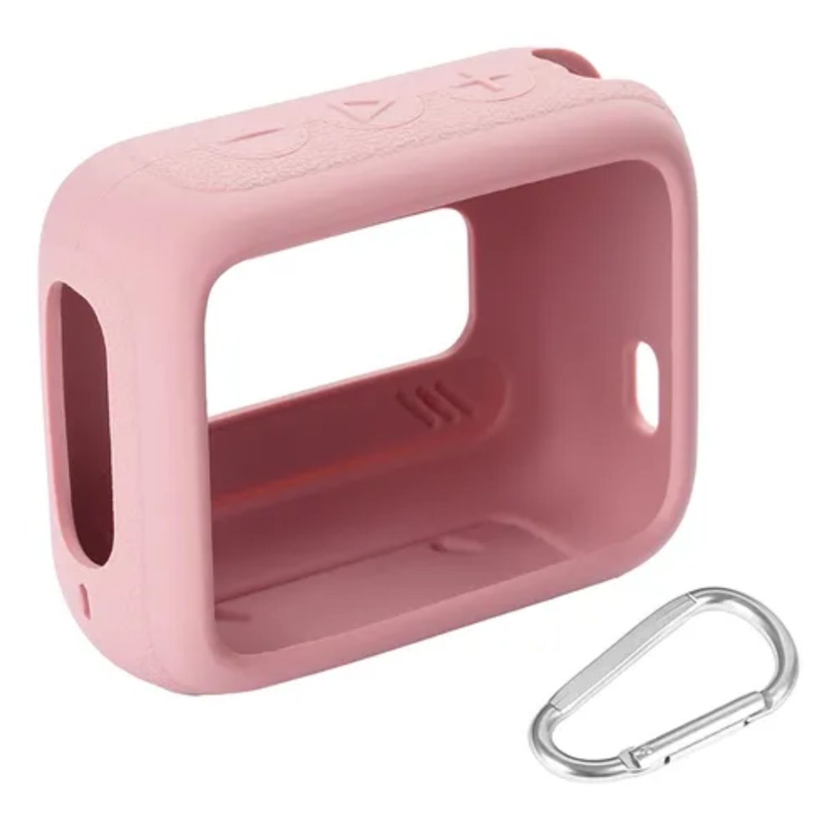 GENERICO - Funda Case De Silicona Para Jbl Go 4 rosado