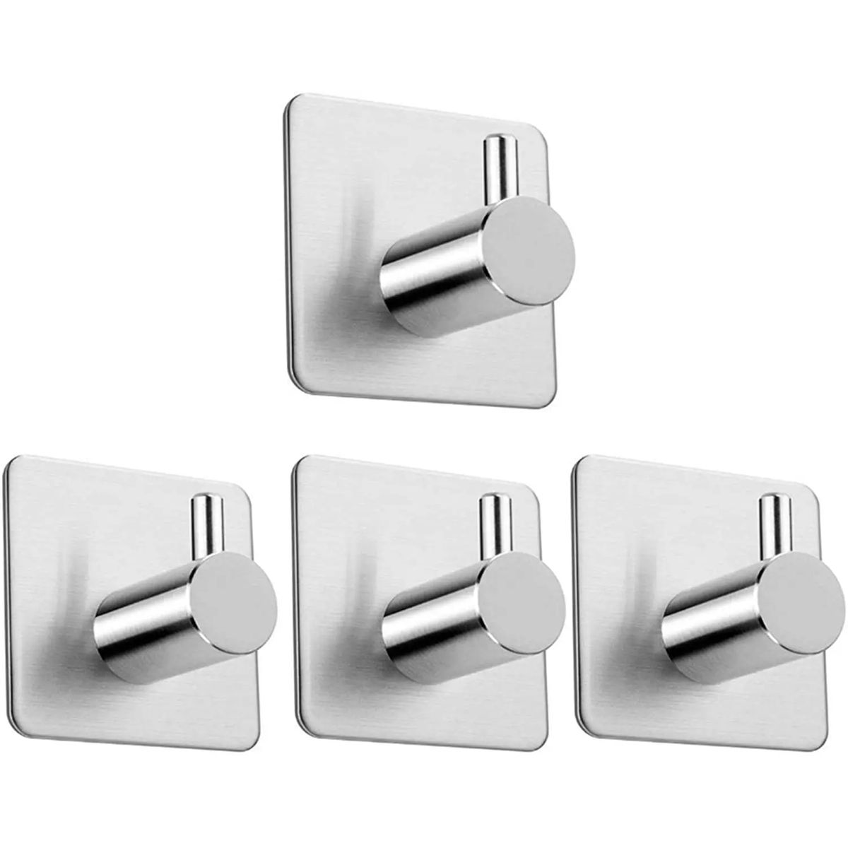 EXORIAM - Perchero Adhesivo de Acero Inoxidable