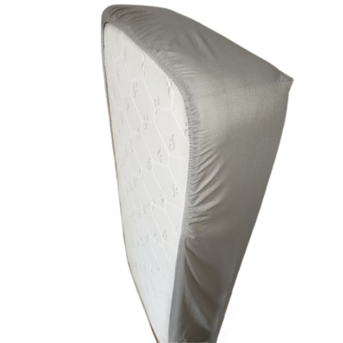 GENERICO - Sabanas de cuna - Juego - 3 piezas - Color plomo