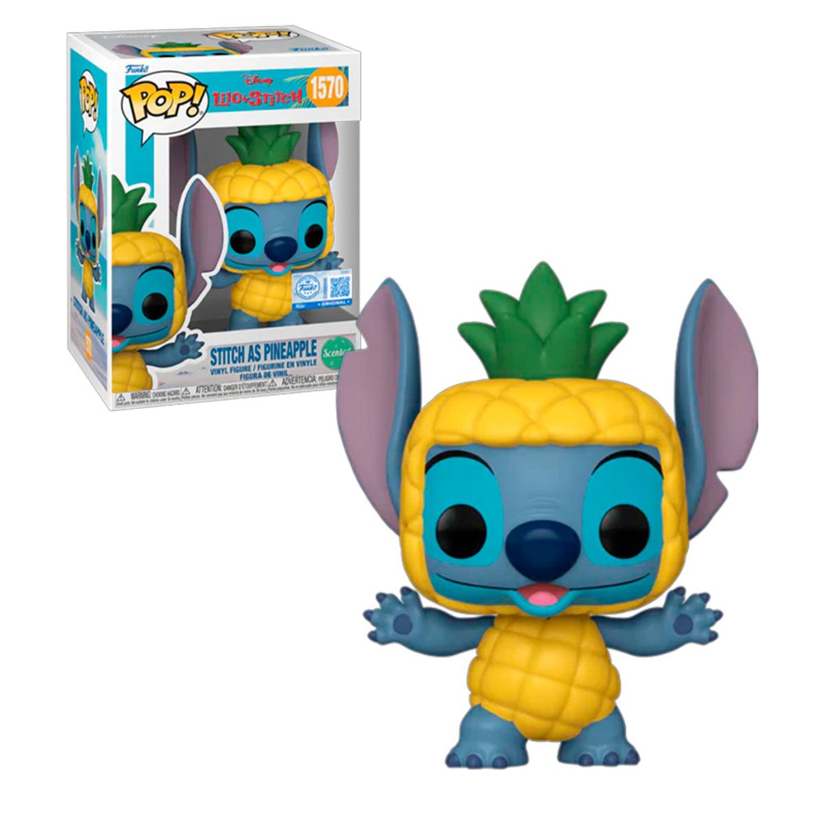 FUNKO - DISNEY STITCH AS PINEAPPLE FUNKO POP EXCLUSIVO 1570