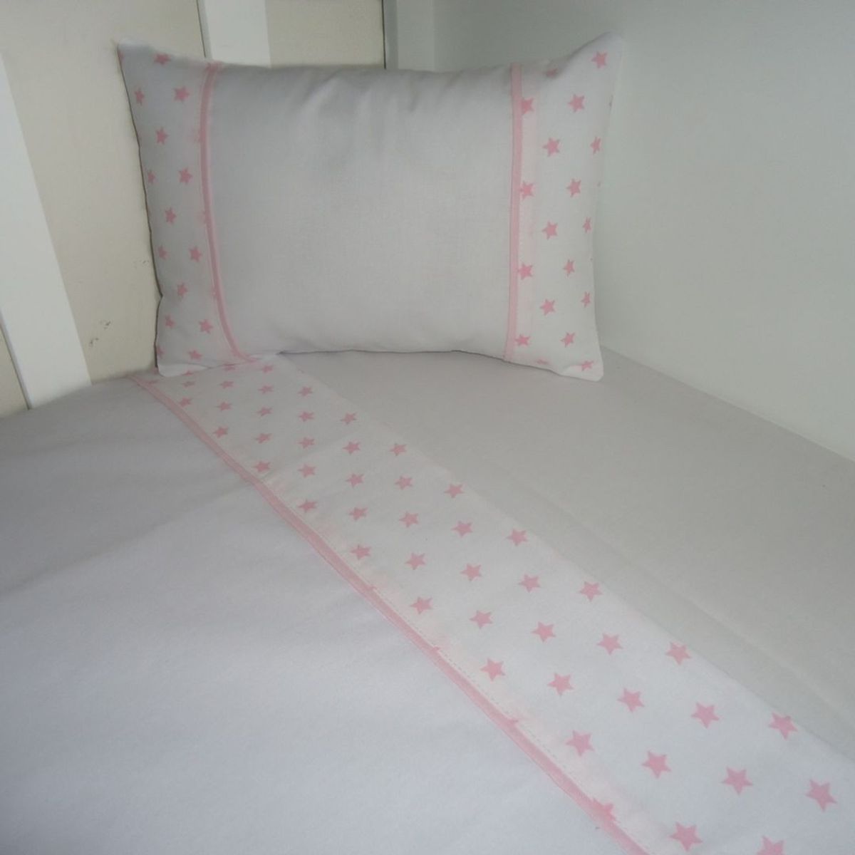 GENERICO - Sabanas de cuna - Juego - 3 piezas - Color Blanco