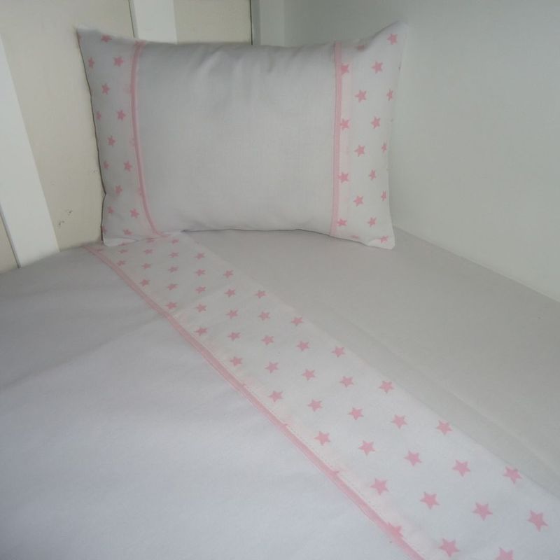 GENERICO - Sabanas de cuna - Juego - 3 piezas - Color Blanco