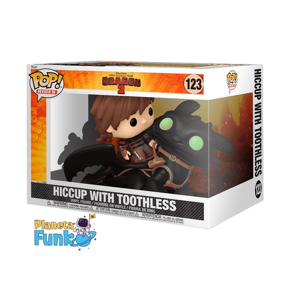 FUNKO - HOW TO TRAIN YOUR DRAGON RIDE HICCUP Y CHIMUELO