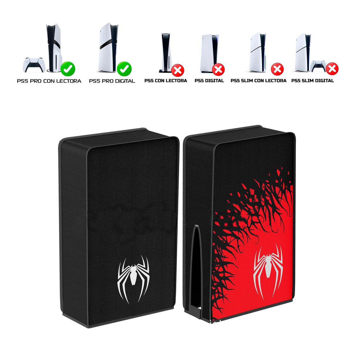 GENERICO - Funda Protector Antipolvo SP Compatible Ps5 Pro