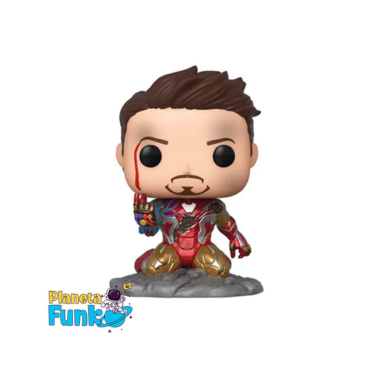 FUNKO - I AM IRON MAN AVENGERS FUNKO POP 580 CAJA DAÑADA