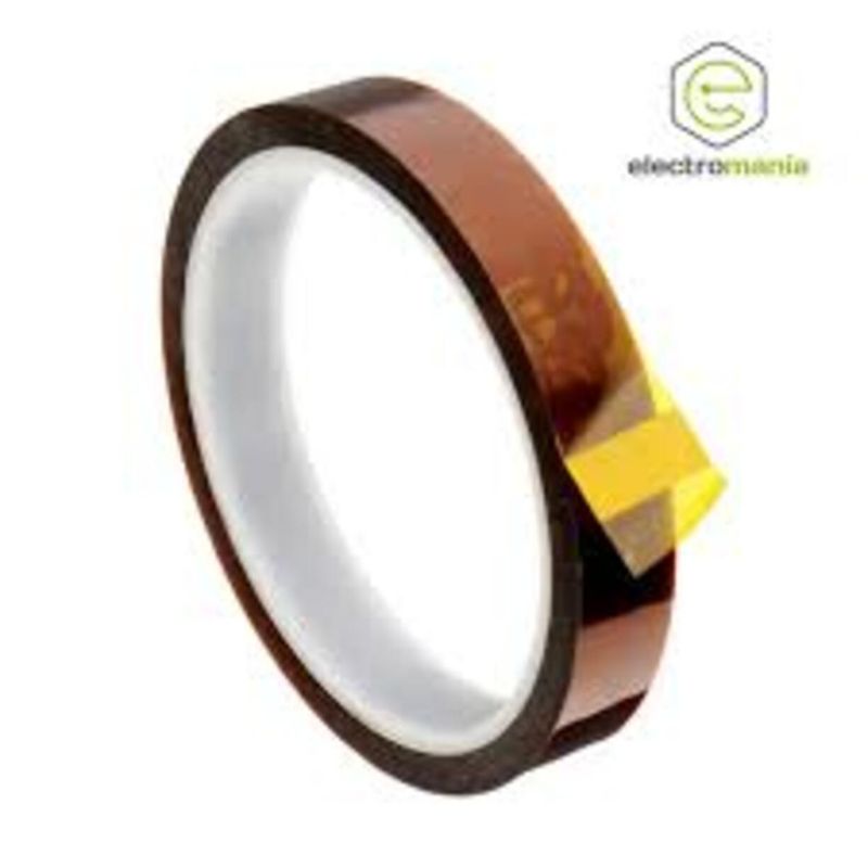 GENERICO - Cinta Térmica Kapton Alta Temperatura 20mm X 30 MTS - KAP20