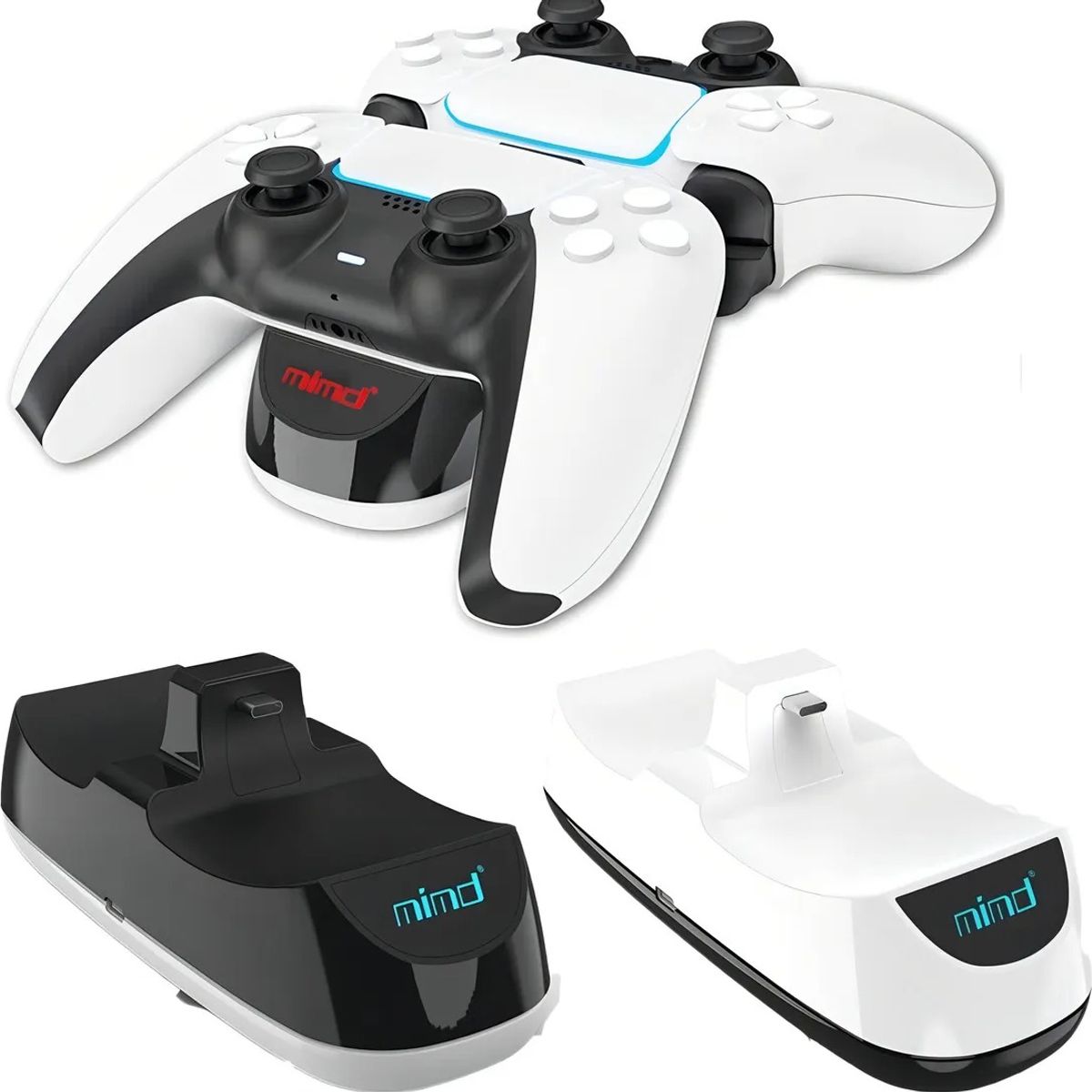 MIMD - Base De Carga Doble Para Joystick Ps5 Playstation 5
