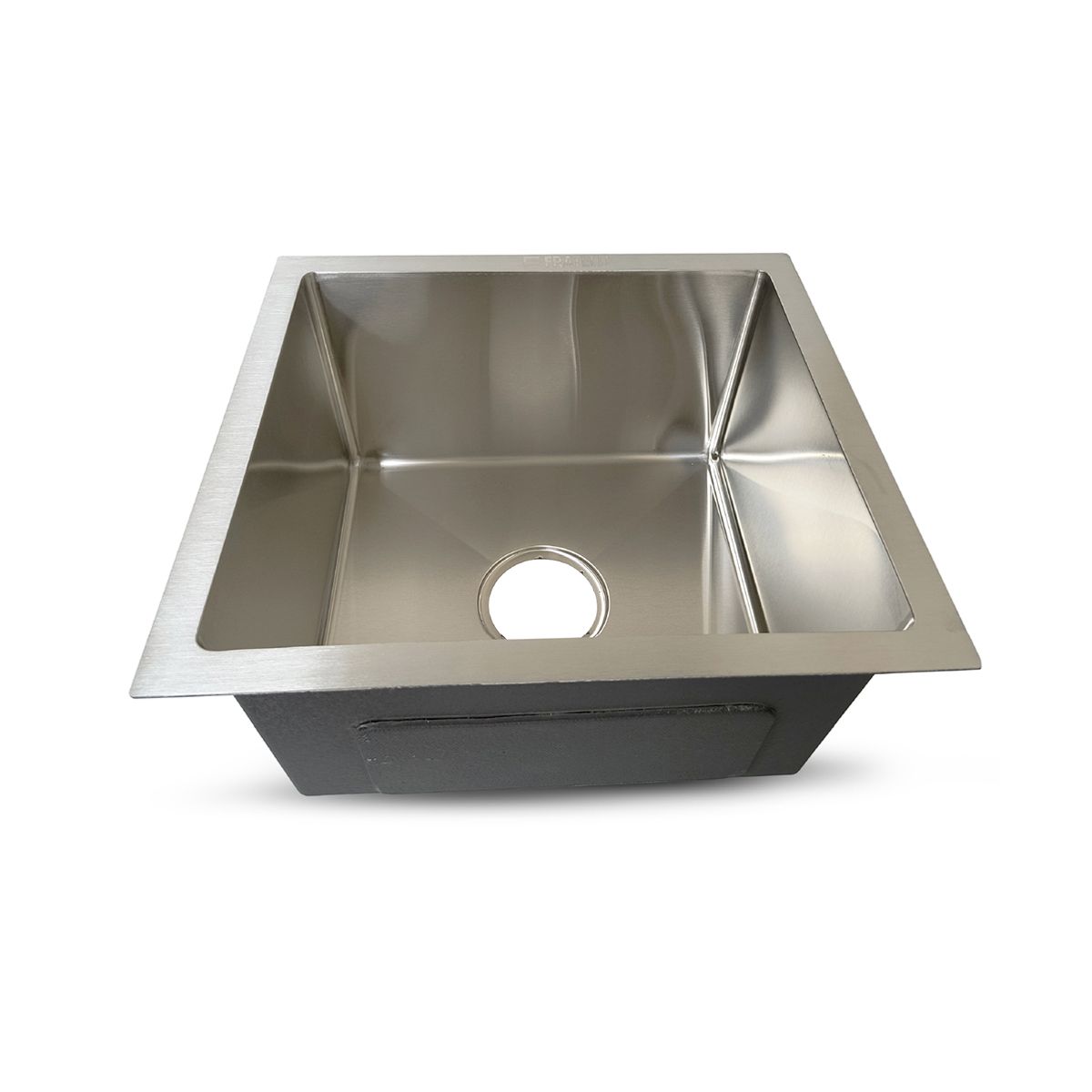 FRATELLI - Prm-4339S Lavadero Prime De Acero Inox Satinado CDesague Y Canastilla 43X39X23Cm - Fratelli