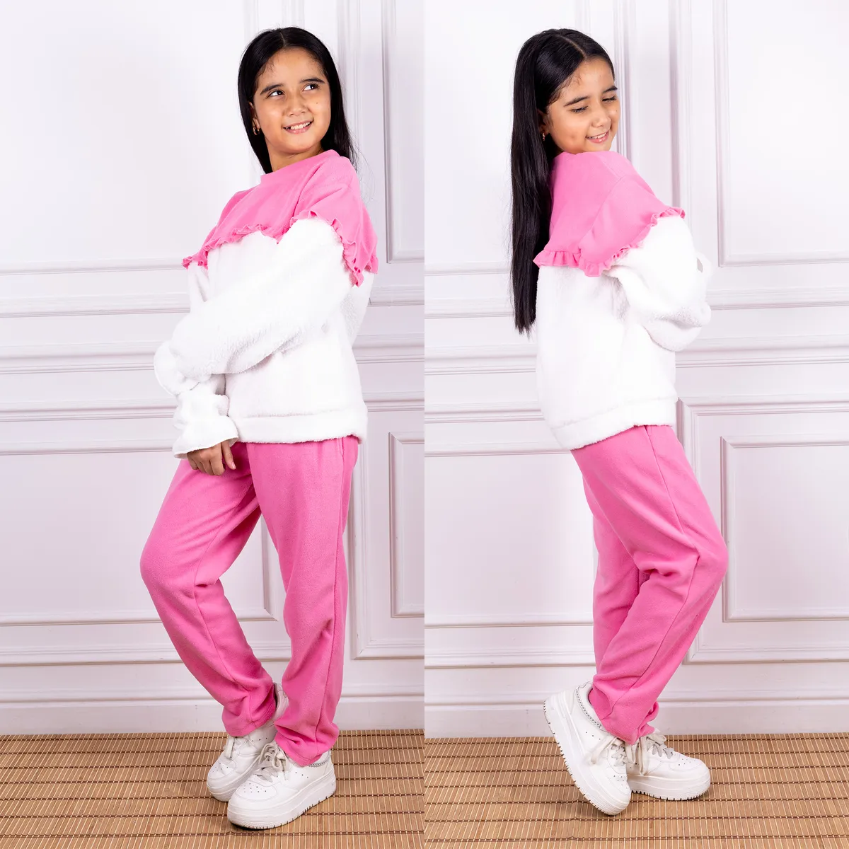 DANUS - conjunto polar pijama polar niña -danus