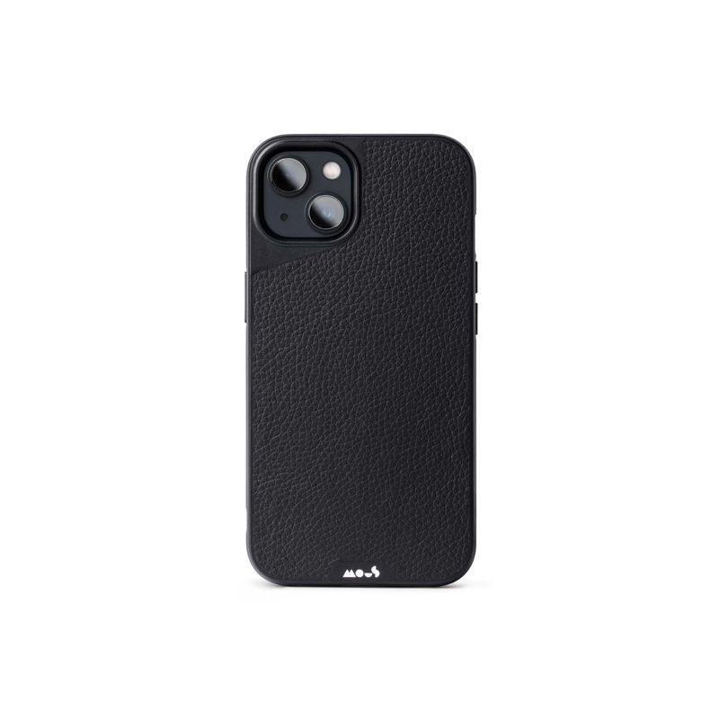 GENERICO - Case Mous Cuero Negro iPhone 13 Pro Max