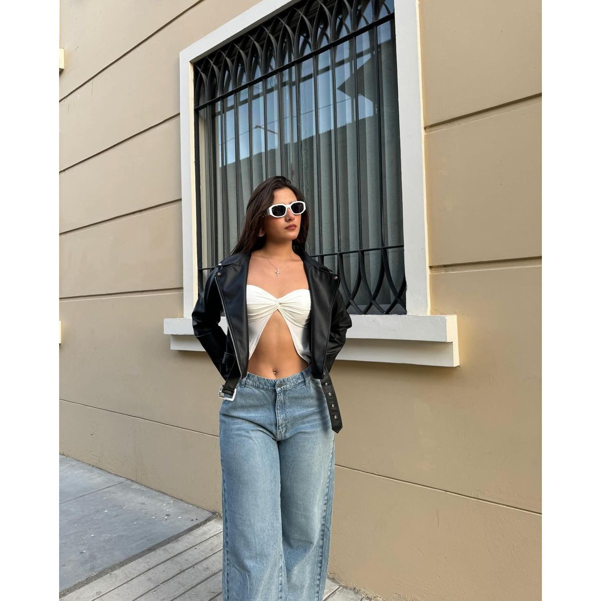 GENERICO - CASACA INVIERNO OTOÑO URBANA BIKER DAMA