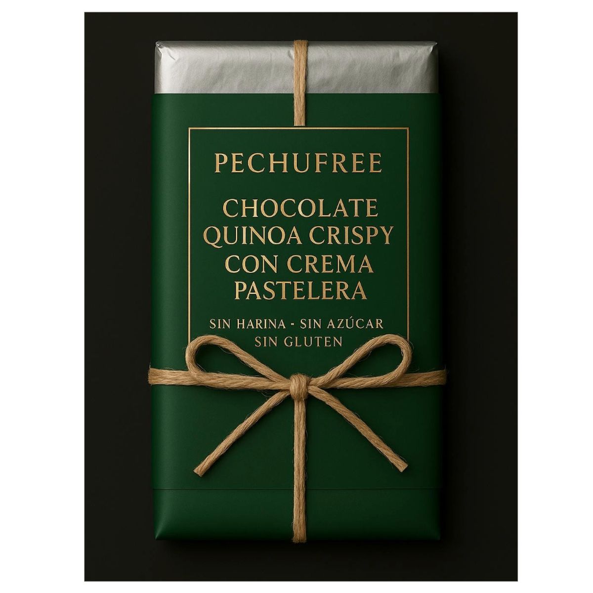 PECHUFREE - Chocolate Quinoa Crispy y Crema Pastelera Keto