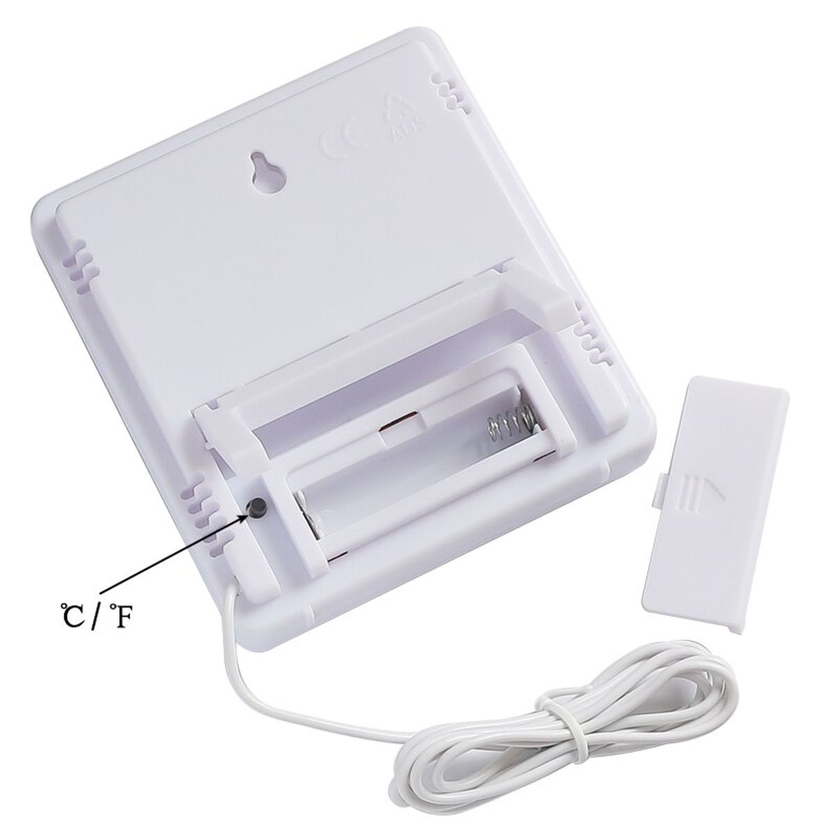 GENERICO - Pack X2 HTC-2 Higrómetro Termómetro Interior y Exterior Digital