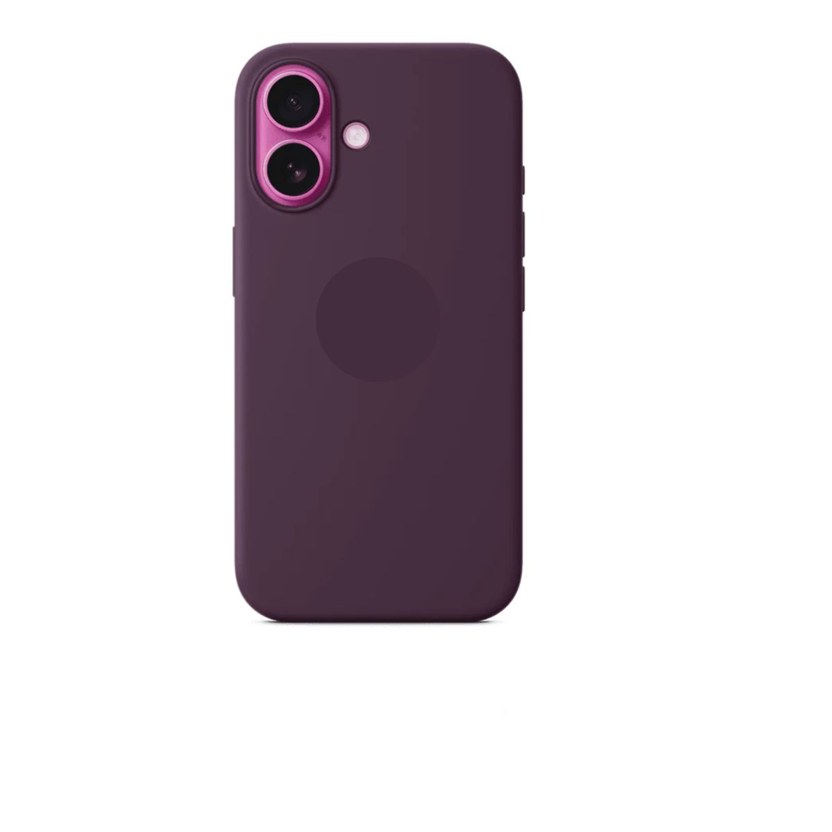 GENERICO - SILICONA PARA IPHONE 16 COLOR GUINDA