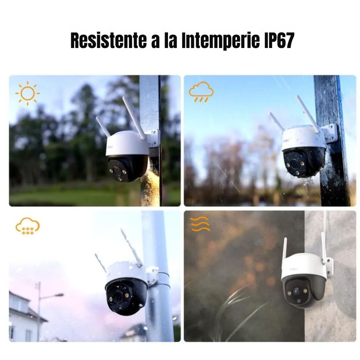 IMOU - IMOU - CÁMARA SEGURIDAD WI-FI CRUISER SE+ 3MP 360° NOCHE COLOR EXTERIOR