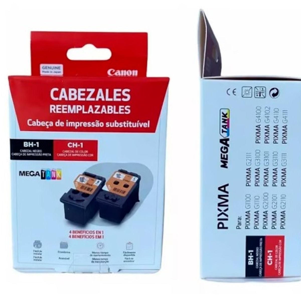 CANON - Cabezal canon kit negro + tricolor ch-1 bh-1 g3110 g3100 g2100 g4110
