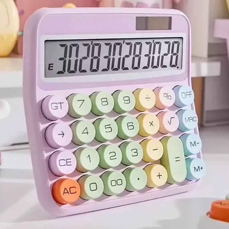 GENERICO - CALCULADORA ELECTRONICA DE COLORES GRANDE