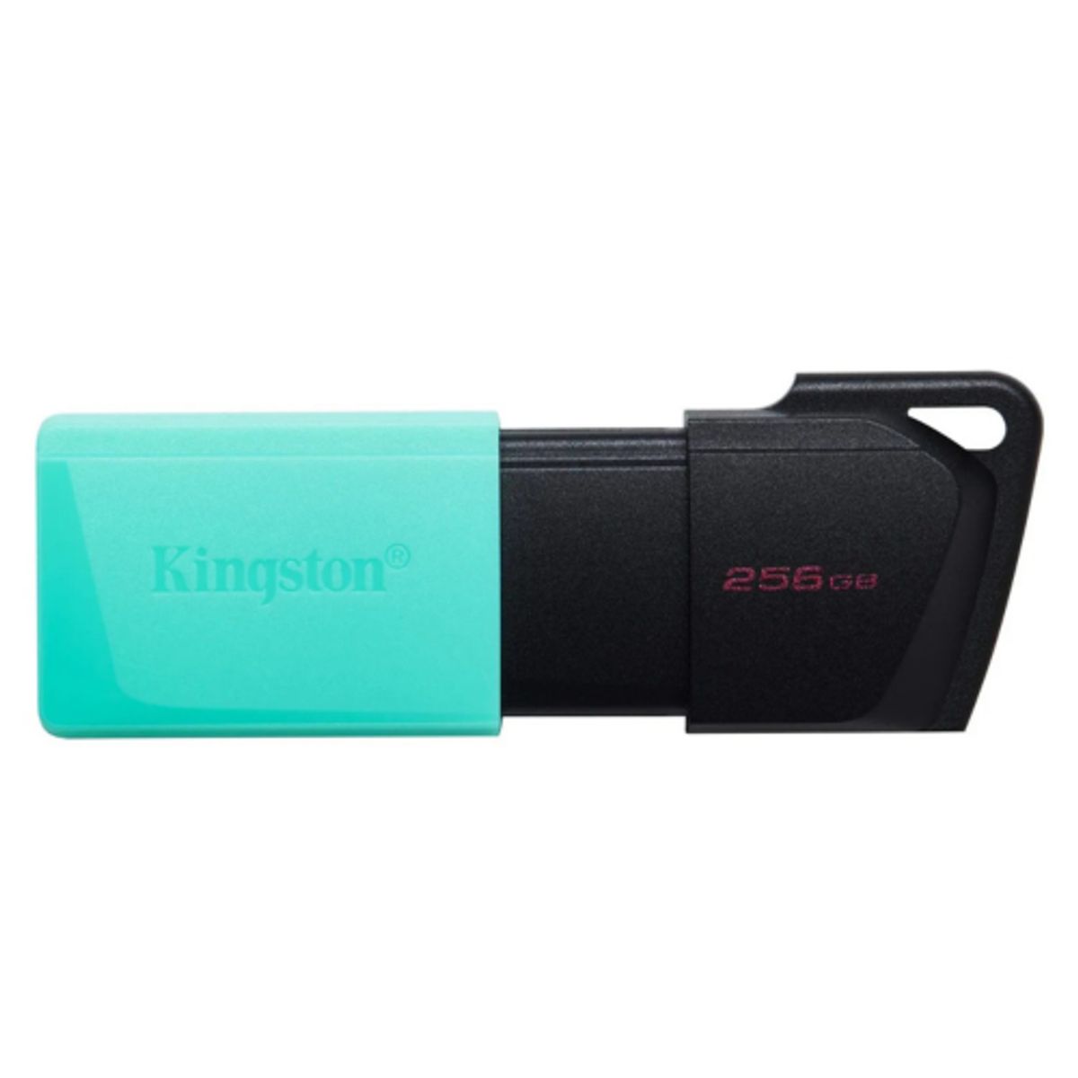 KINGSTON - MEMORIA USB KINGSTON 256GB TURQUESA CON NEGRO