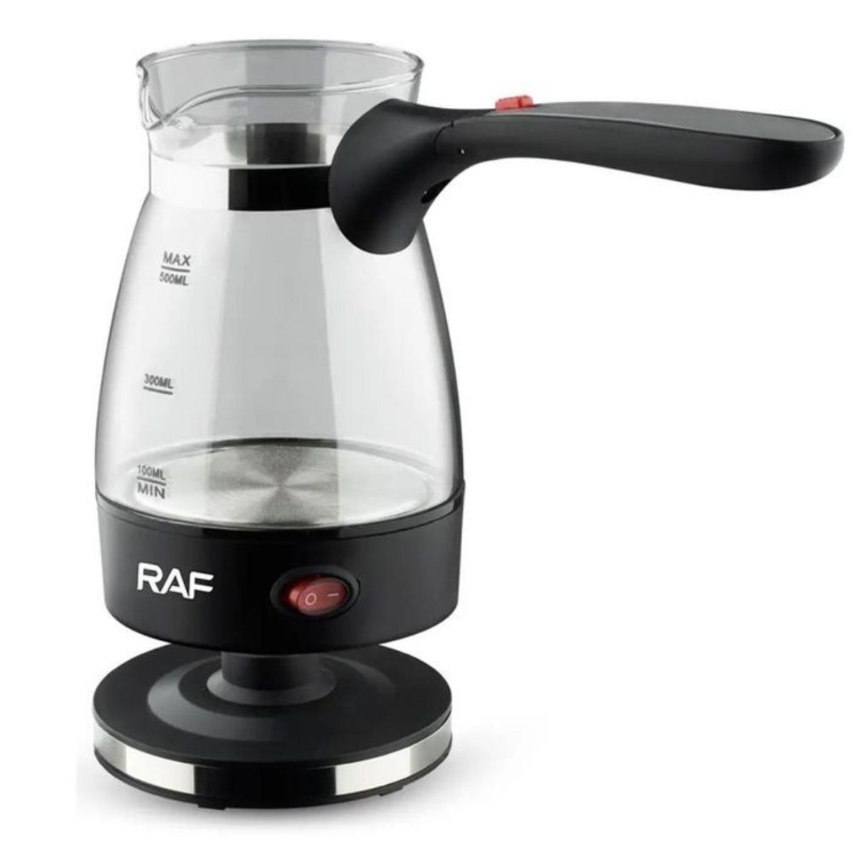 RAFF - Cafetera Turca Eléctrica De Vidrio