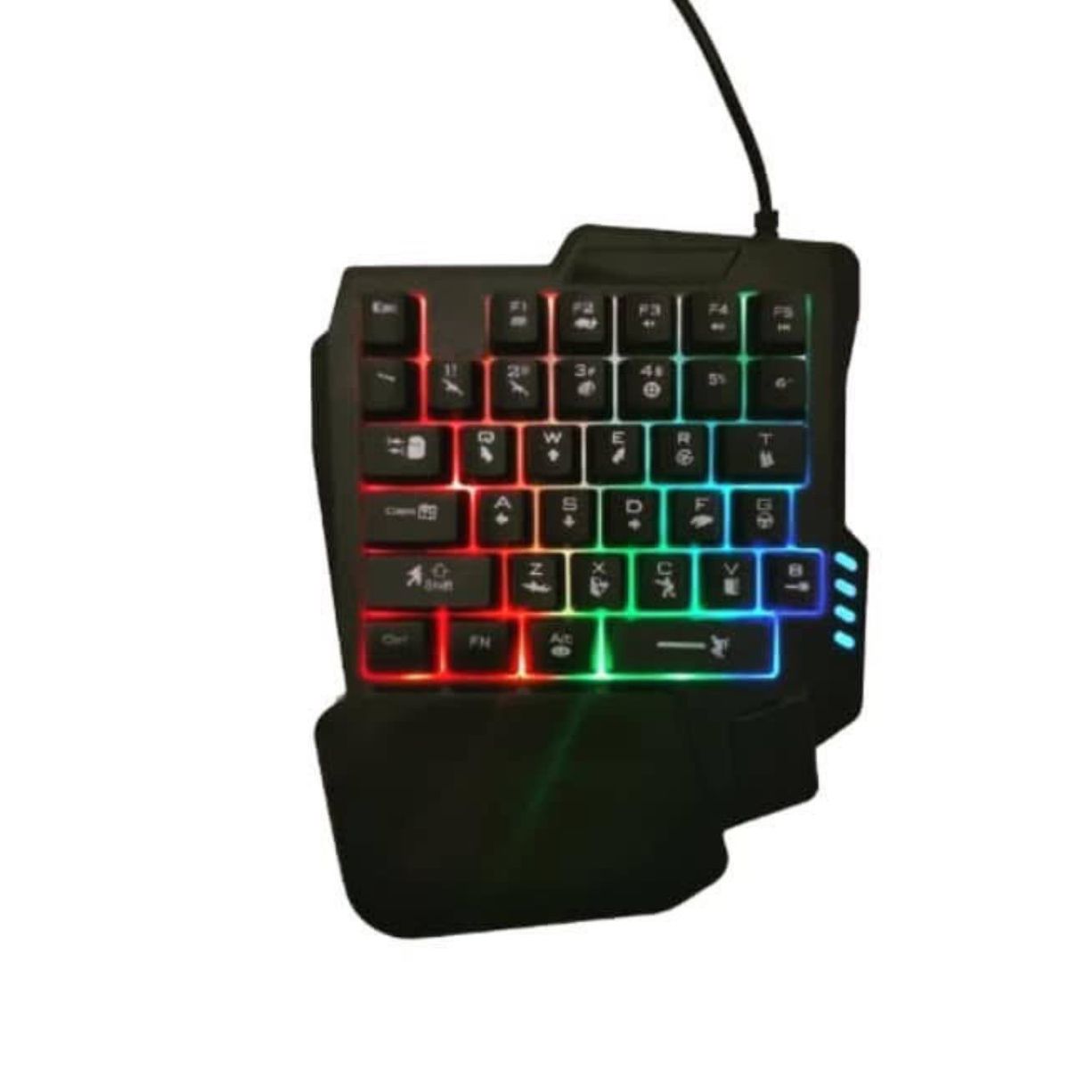 SEISA - KIT GAMER SEISA DN-G15 CON TECLADO RGB MOUSE Y ADAPTADOR BLUETOOTH