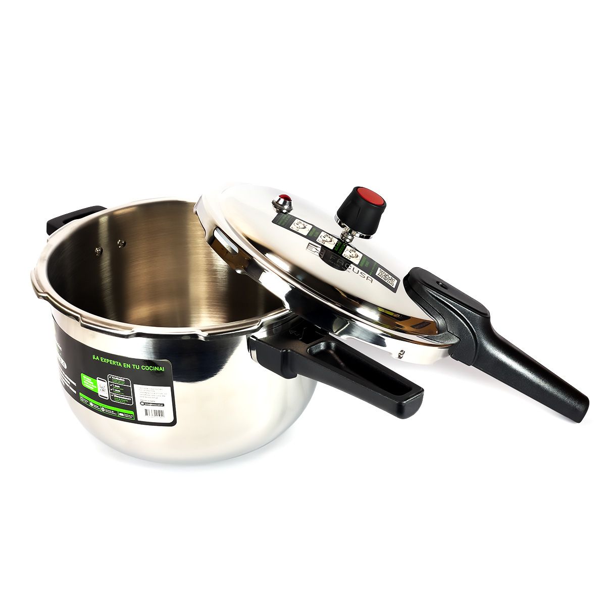 FACUSA - Olla a Presión Facusa 5 litros Acero Inoxidable